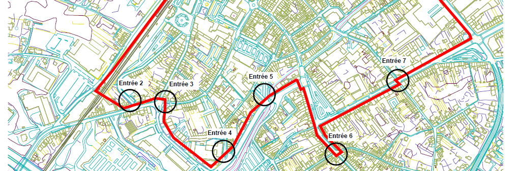 périmètre technique zone 30