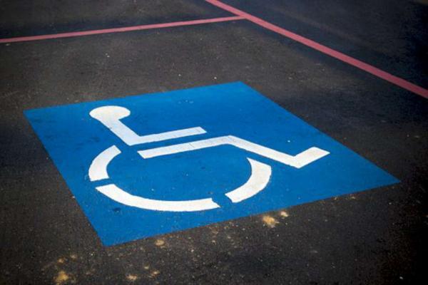 place handicapé parking