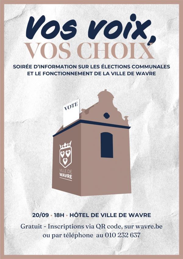 Vos voix, vos choix - Affiche