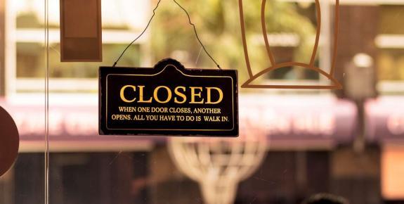 magasin shop closed femé
